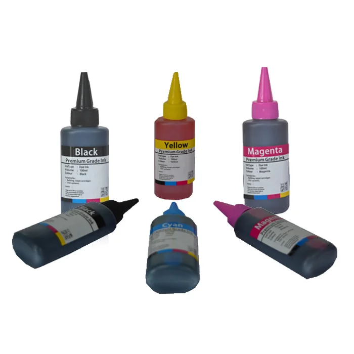 250ML EC tinta dye black ink hi opasity advance studio refill dye ink for epson novajet 750