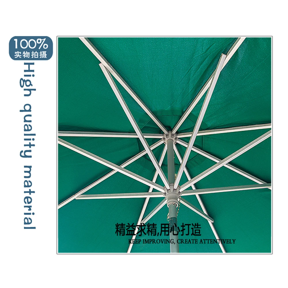 
Steerable Custom Logo Design Outdoor Garden Umbrella Luxury Parasol 