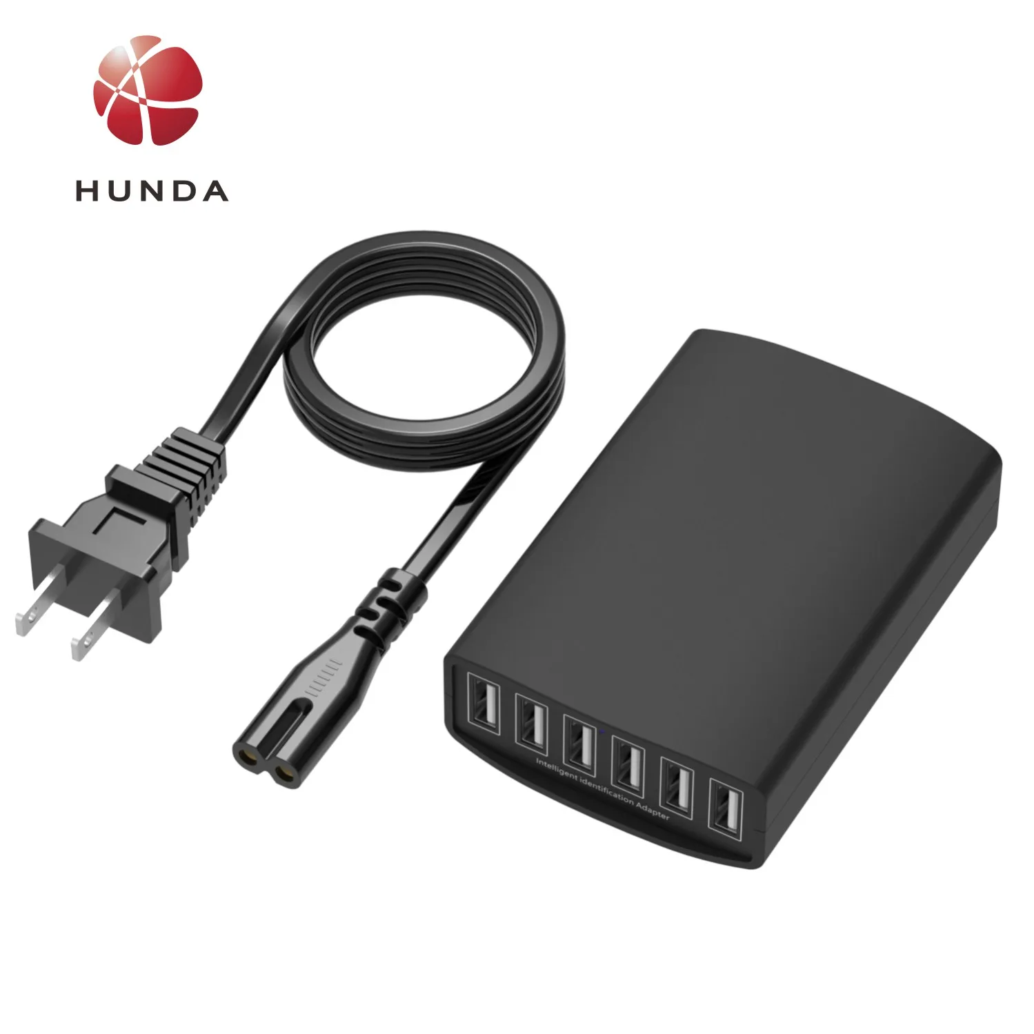  Быстрое зарядное устройство USB HUNDA с 6 портами по заводской