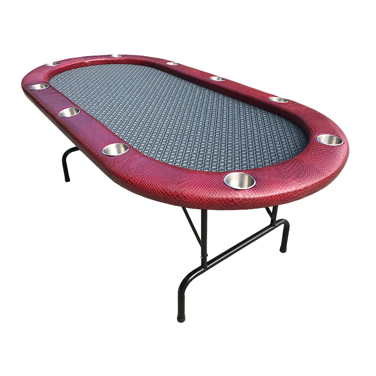 
84inch poker table with metal folding legs,custom size and custom logo,factory price 
