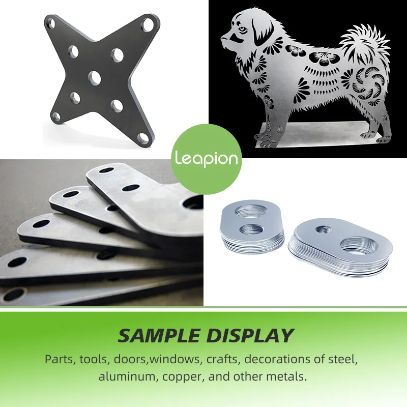 High Rigidity 6015 Laser Cutter 3d Laser Cut Sticker Machine With Air Compressor