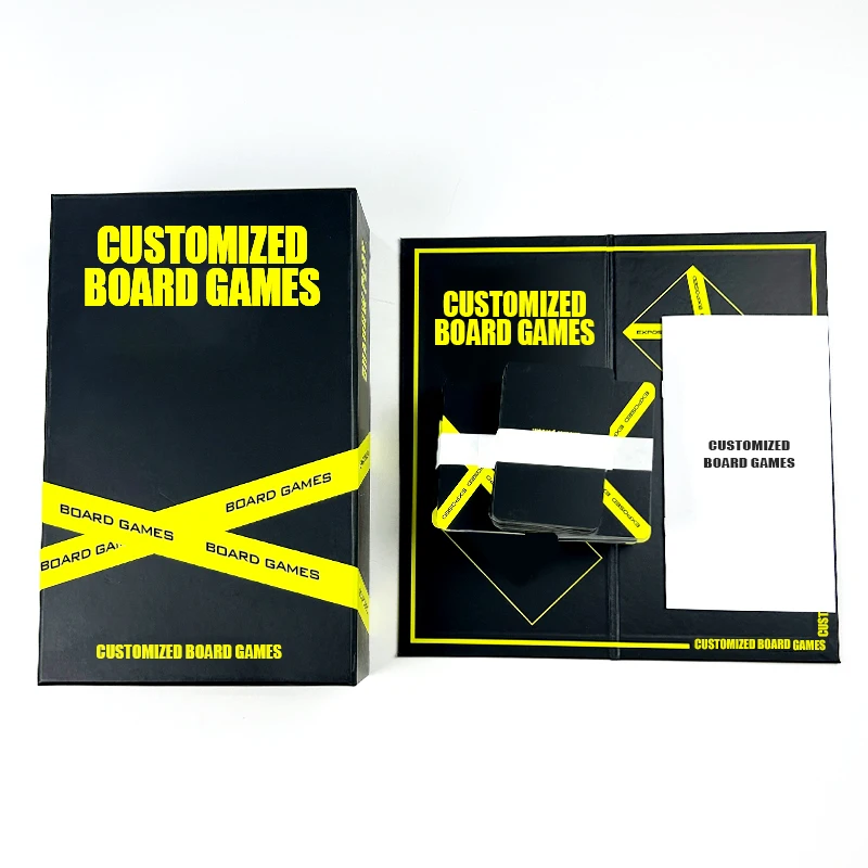 Free Sample Custom Board Game Printing Game Board Wholesale Family Party Fantasy Board Game For Kids And Adults