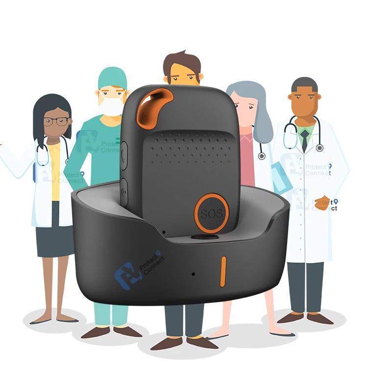 EviewTrack Professional Manufacture GPS Medical Alert System APP Monitoring Small GPS Tracker