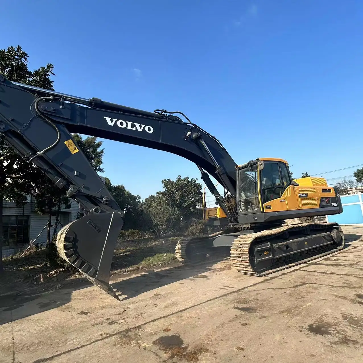 Экскаватор Volvo EC480DL Подержанный 240 гусеничный экскаватор