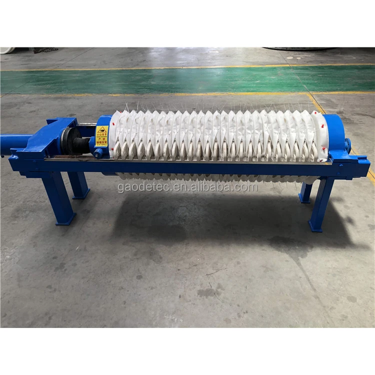 Круглая пластинчатая керамическая фильтровальная пресс-машина для каолина