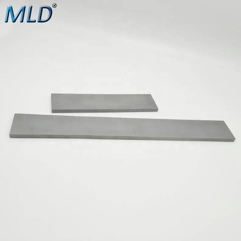 Rectangular Blank Cemented Carbide Strips Tungsten Carbide Flat Bars