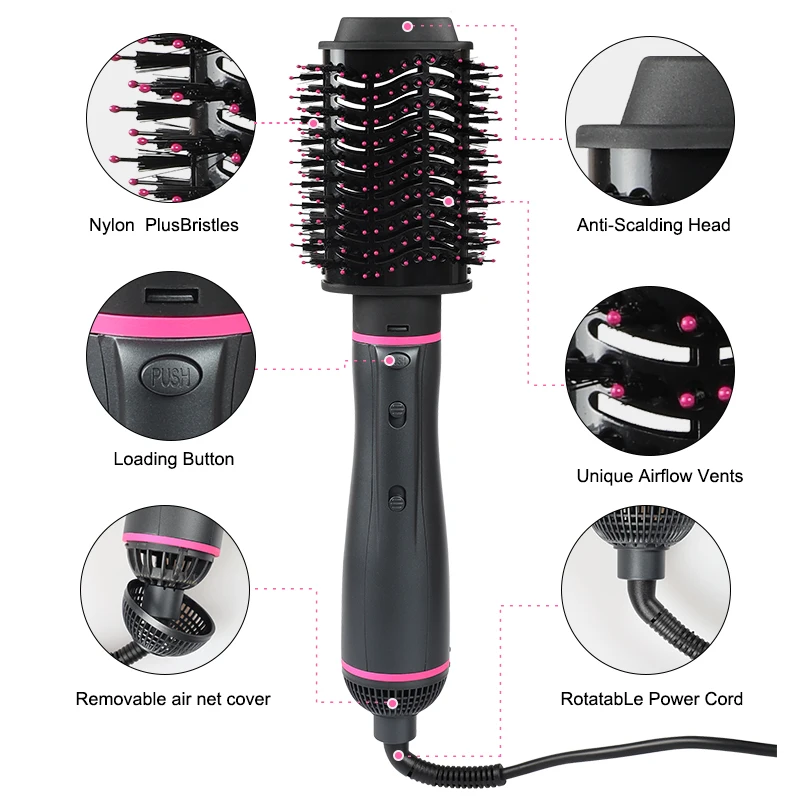 Best Hair Dryer Brushes for Every Hair Type One-Step Hair Dryer And Volumizer Hot Air Brush