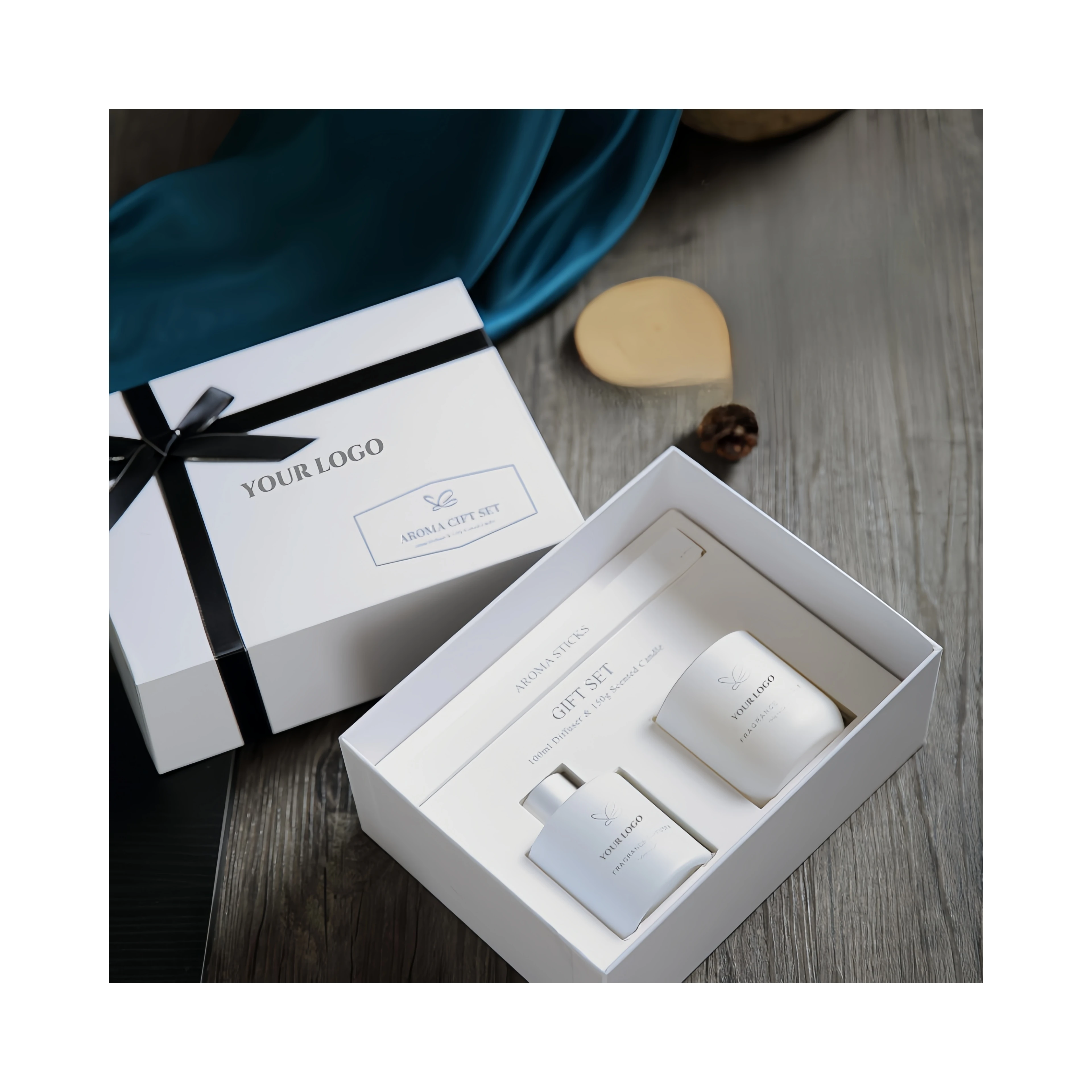 High Quality Weddings Parties Sticks Home Fragrance Luxury Diffuser Scented Candle Set
