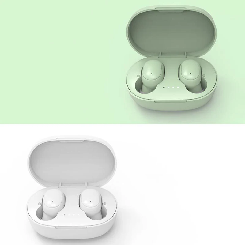 Tws Blue Tooth 5.0 Headset Noise Cancelling  Wireless Stereo Waterproof Earphones