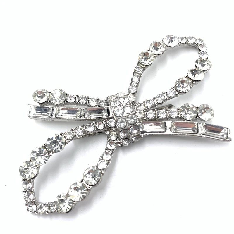 High quality Vintage custom wedding removable rhinestone shoe clips for bridal