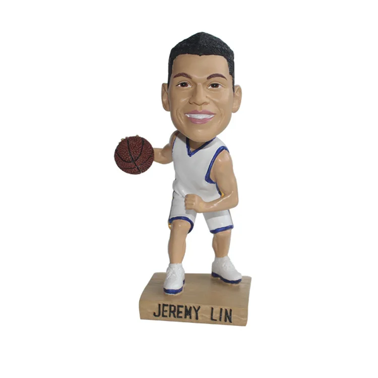 Bubble head Car Decor Custom Star athletes Multifunction Resin Crafts Basketball Bobbleheads