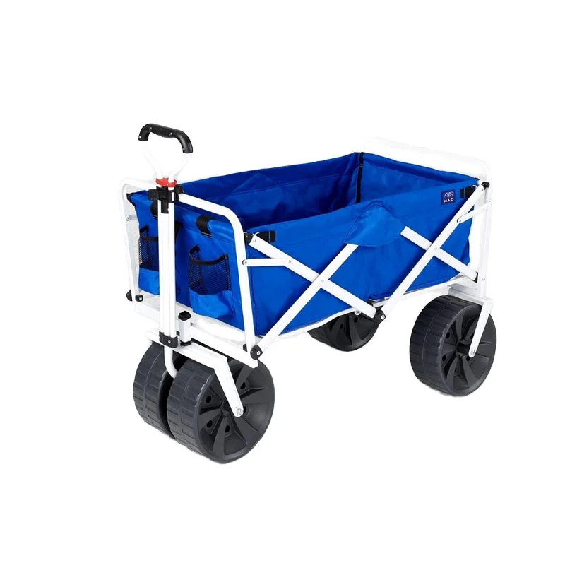Hot Selling Heavy Duty Picnic Garden Camping Trolley Cart Portable Collapsible Folding Outdoor Folding Wagon Cart