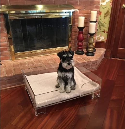 Clear Acrylic Dog/Cat Bed,Lucite Pet Beds