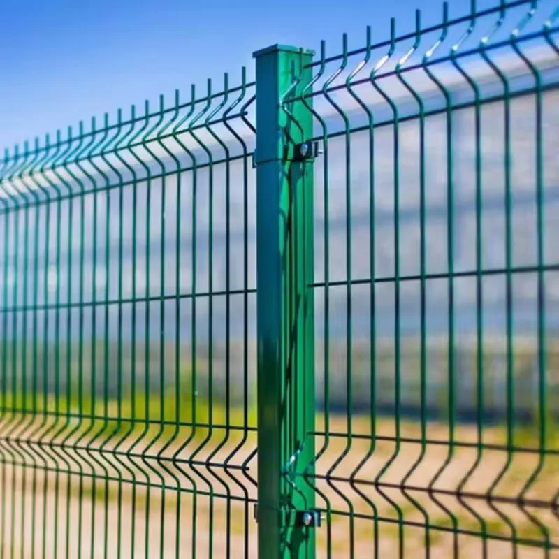 Hot selling galvanized welded wire mesh landscaping fence luxury 3d fence decorative panel for backyard