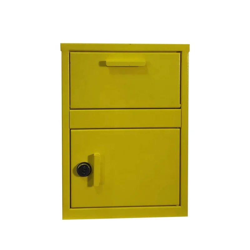 Outdoor Durable Metal Smart Secure Package Delivery Box Mailbox Parcel Drop Box