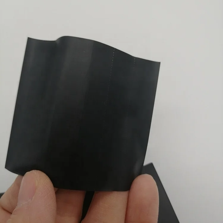 Black matte Shrink Bands 69x58mm Perforated Shrink Wrap for Hot Sauce Bottles and Other Liquid Bottles