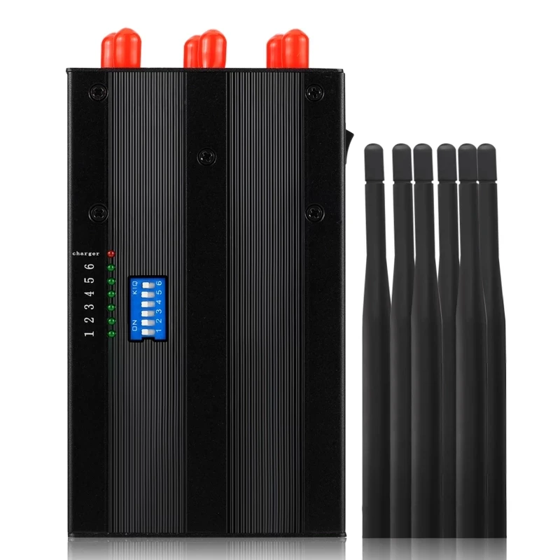 Портативный ручной детектор сигнала GSM 2G 3G 4G GPS WIFI RF с 6