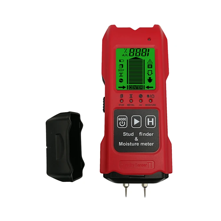 7 in 1 Multi-Purpose LCD Display Moisture Meter for Temperature/Wood/Building Material Humidity Tester and Digital Stud Finder