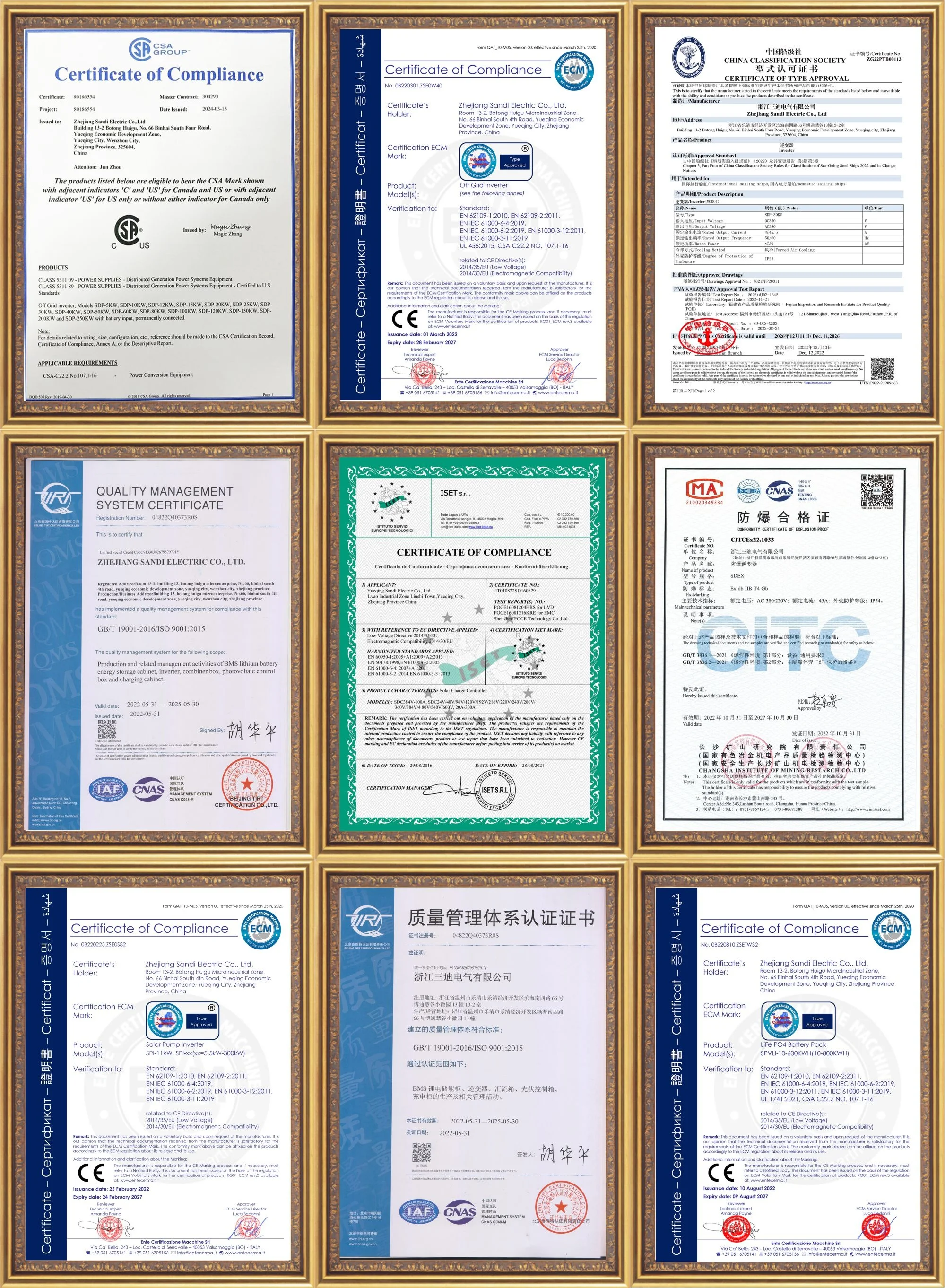 Outdoor DC/AC power inverter 30KW waterproof IP54 off-grid pure sine wave inverter