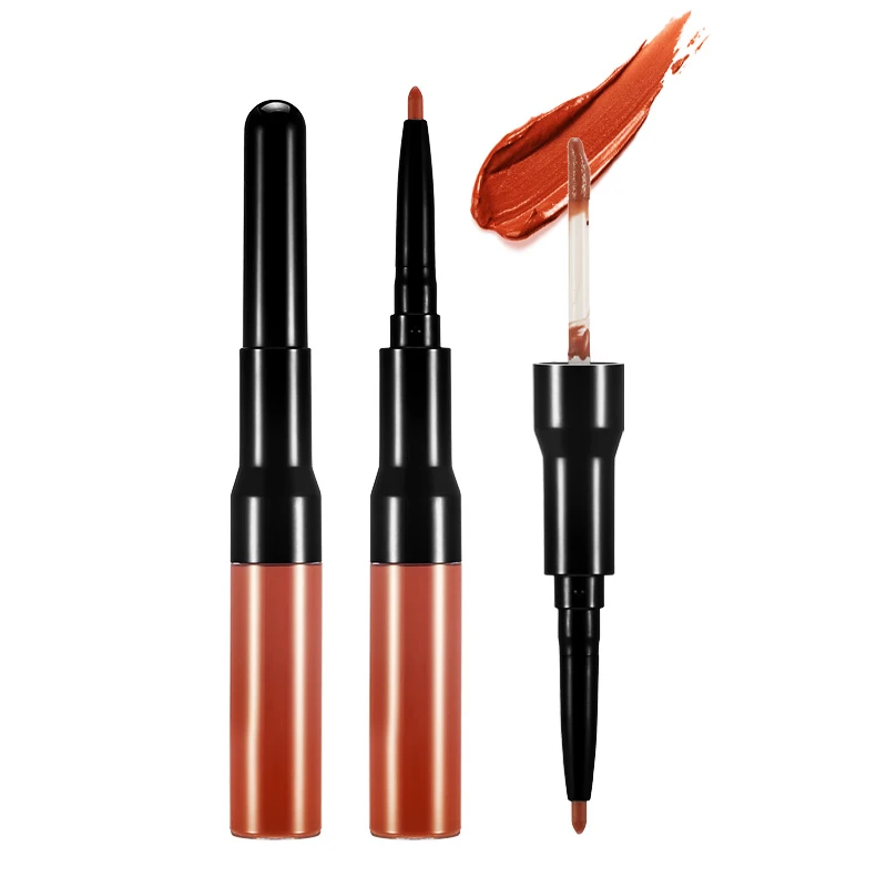 15 Colors Low MOQ Mix  Lipstick Pencil  Fantastic Custom Matte Lip Matte Liquid Luxury Premium Lip Gloss Fill In Lipstick Tubes