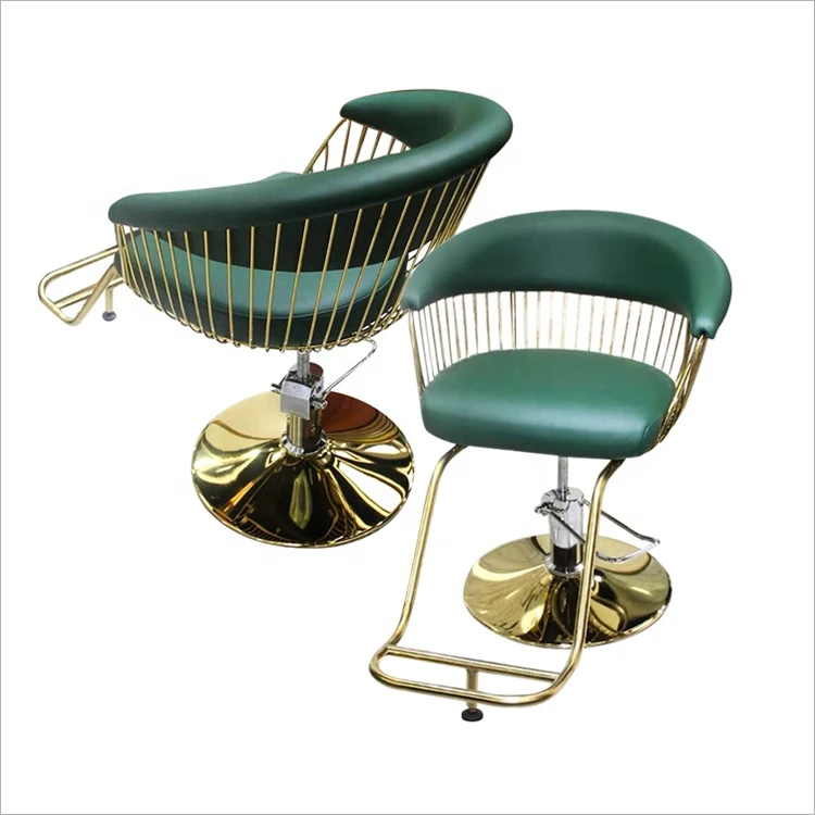 Hot Sales Customized Salon Barber Chair Blue Purple Green Custom