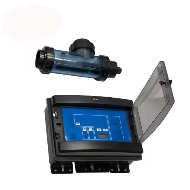 Automatic control system saltwater titanium electrode for salt water gas chlorinator  swimming pool