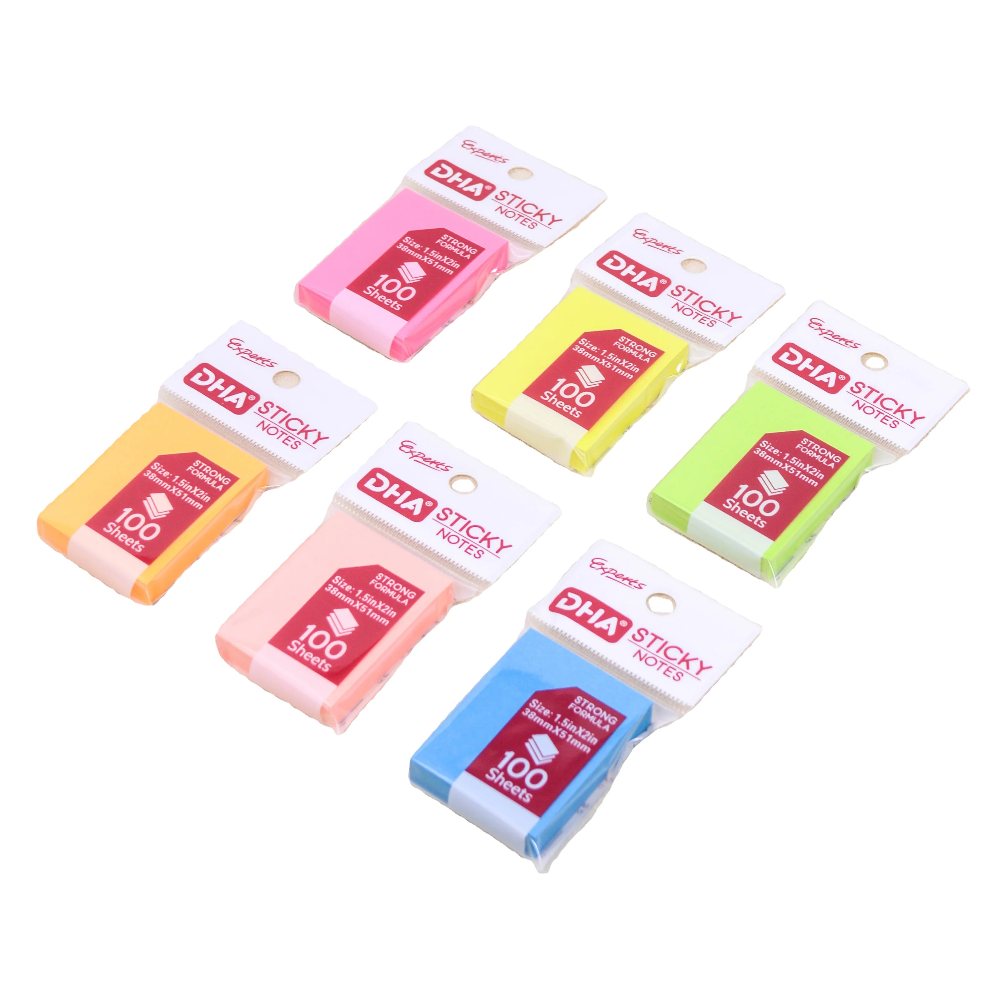 1.5x2 inch Mini Post Note It Sticky Nots Office Stationery Set Memo Pad Notebook For Students