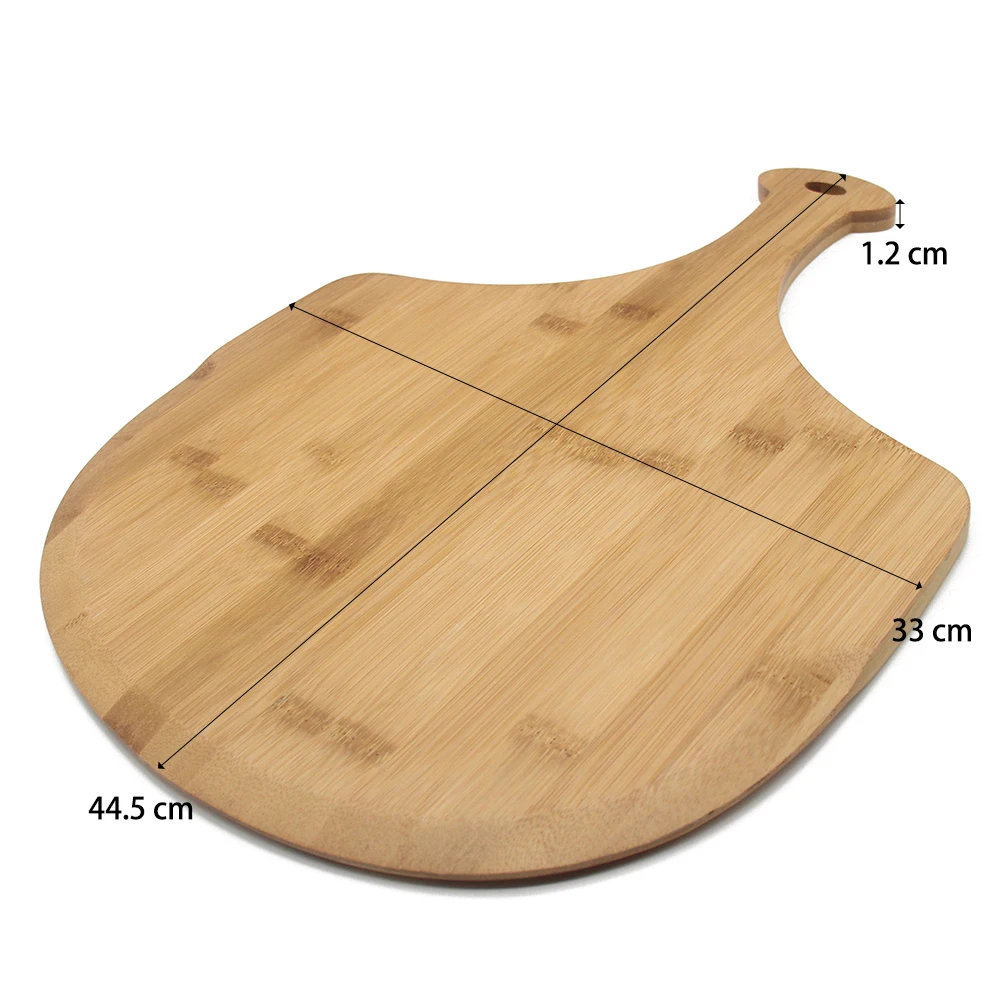 Pizza Bamboo Shovel Cheese Charcuterie Cutting Board Pizza Board Wooden Pizza Peel