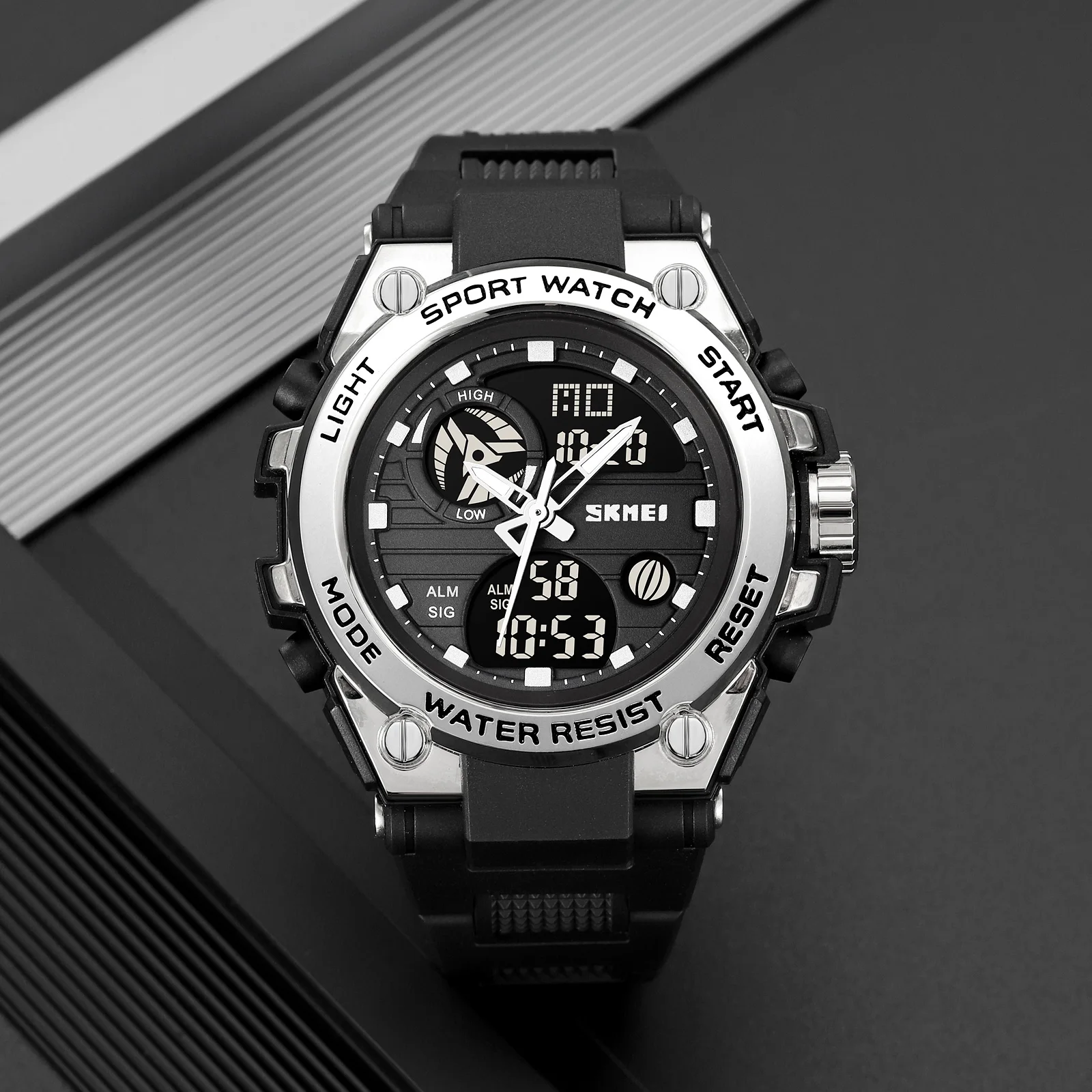 skmei Kids Digital Watch Boys Sports Waterproof LCD Watches with Alarm Wrist Watches for Boy Girls Children