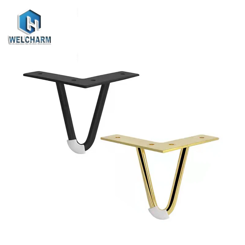 Chrome Metal Table Legs Furniture Sofa Iron Table Legs Gold Metal Iron Sofa Feet Metal Furniture Legs