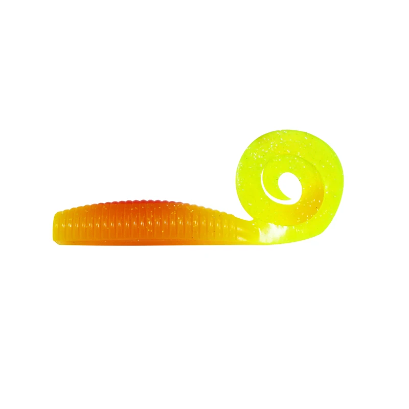 118g Artificial Baits Swimbait Grub Worm Lures Soft for Fishing