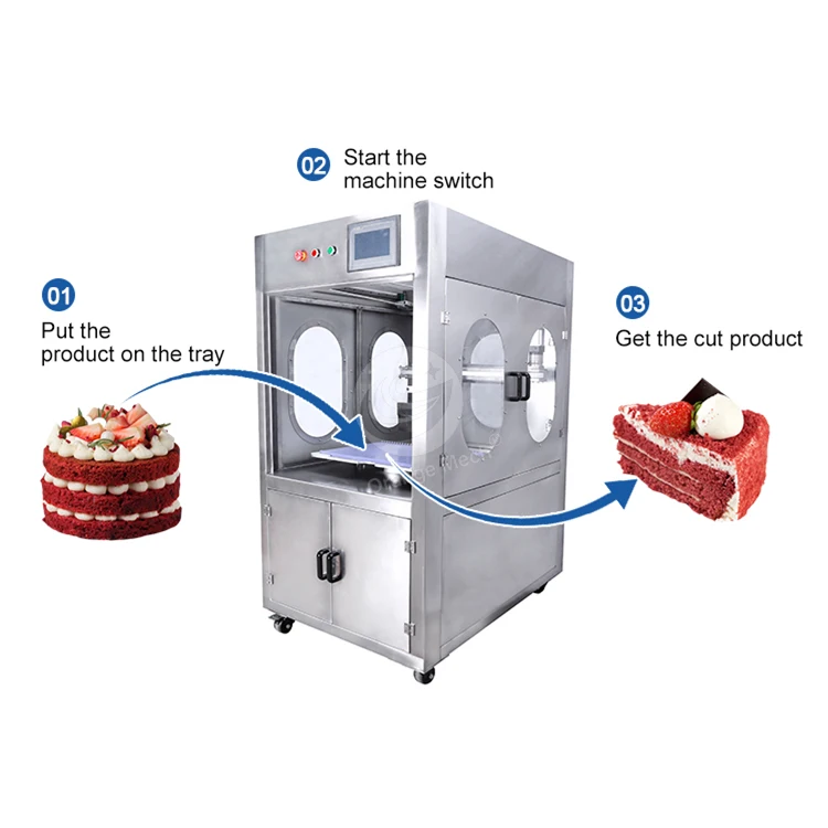 ORME Sponge Cake Slice Machine Layer Cake Cut Machine Ultrasonic Automatic Cake Cut Machine