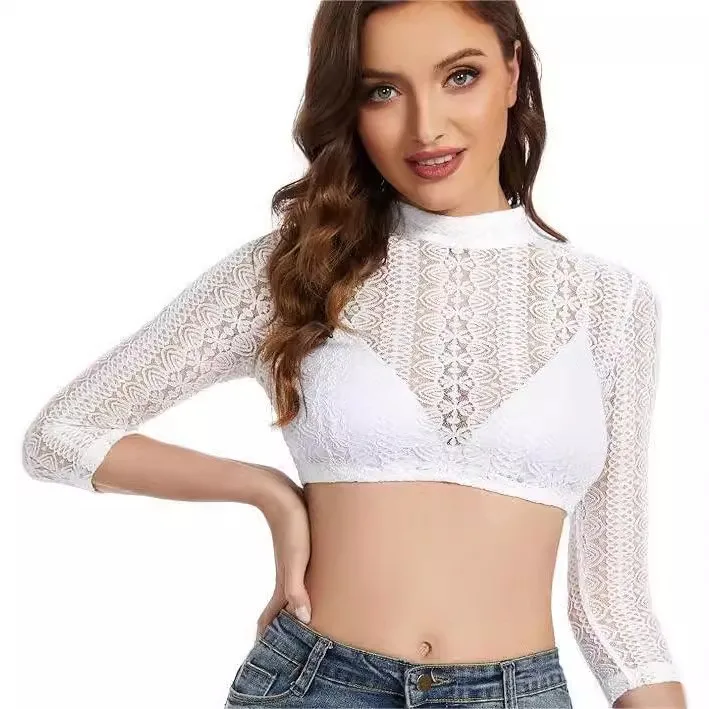 Sexy White Lace Ladies Oktoberfest Blouse German Bavarian  Costume Beer Maid Vintage Costume