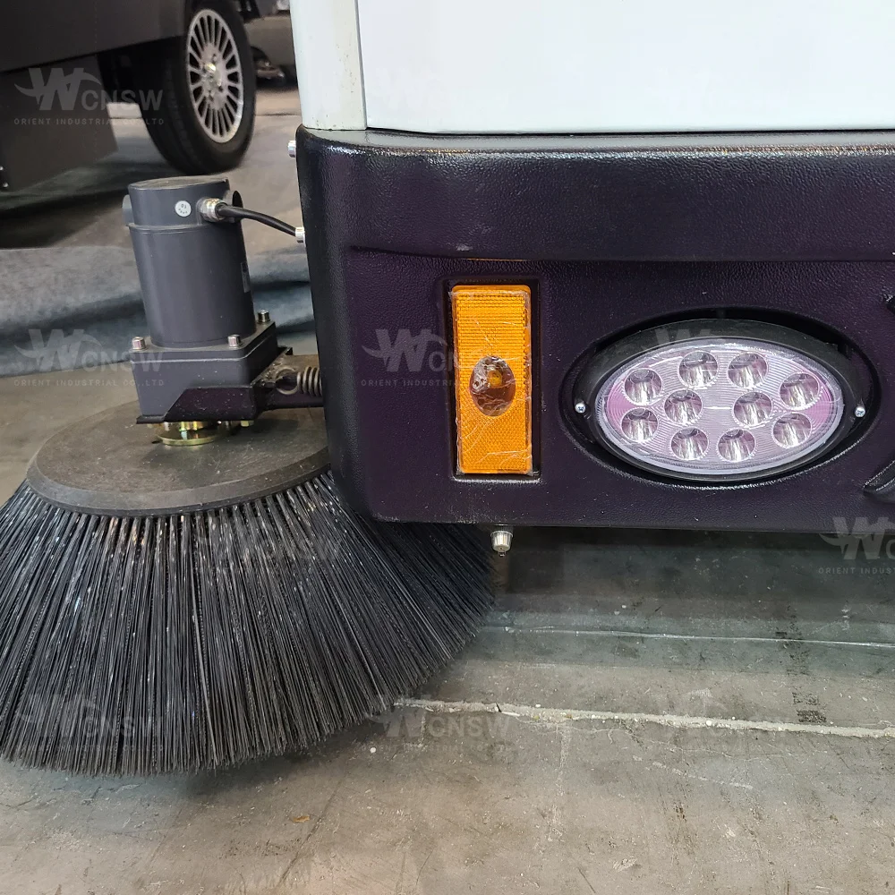 recharge electric power mechanical sweeping machine floor sweeper
