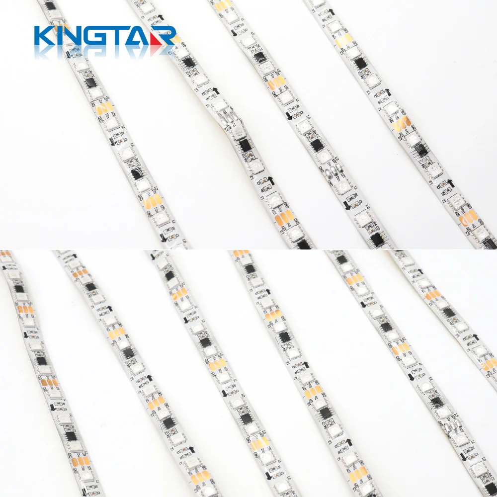 12V Dream 10mm Addressable RGB Pixel Strip Flexible LED Light WS2811  App Control led Light strip