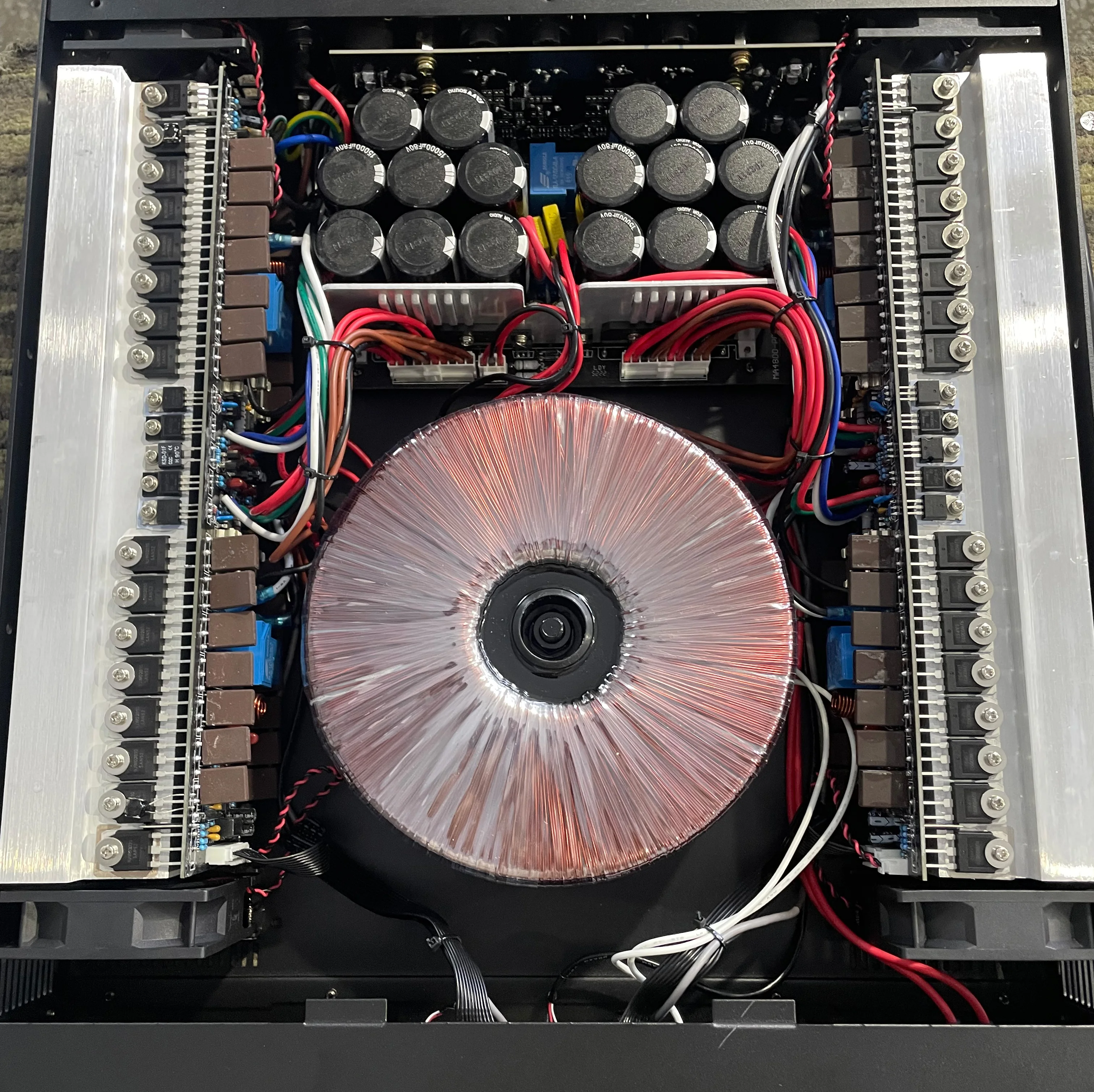 Новое поступление RX4800 2U 800 Вт медный трансформатор усилитель мощности dj контроллер 4-канальный