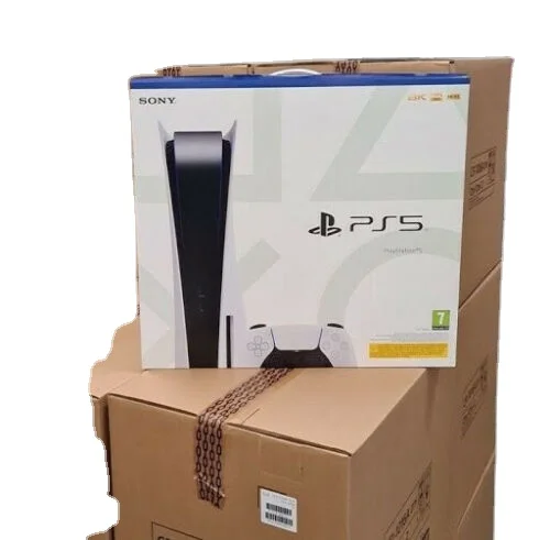 Официальная Новинка 100%, консоль PlayStation 5 Digital Edition PS5, стандартная дисковая версия Blu Ray с 5 бесплатными играми и 2 контроллерами