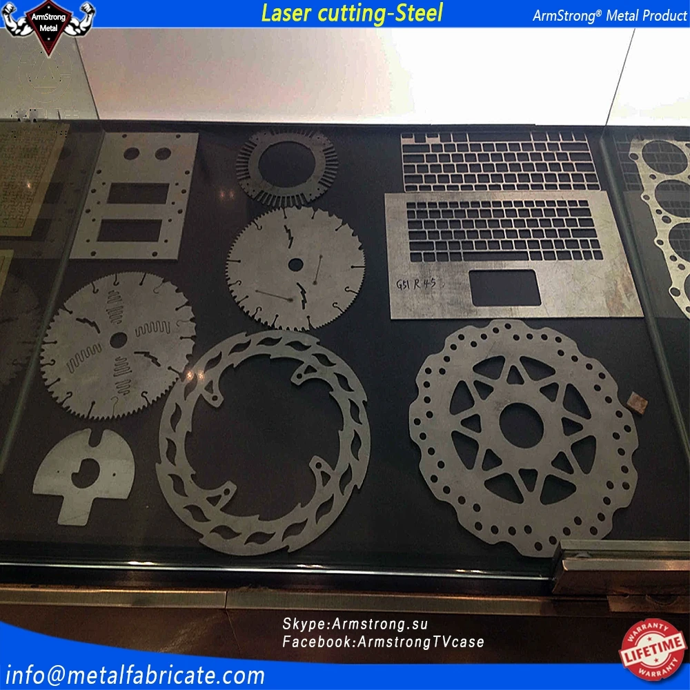 
ArmStrong Metal ARMS046LC per customer drawing mid medium thick plate 4mm 5mm 6mm carbon iron sheet metal air plasma ARC cutting 