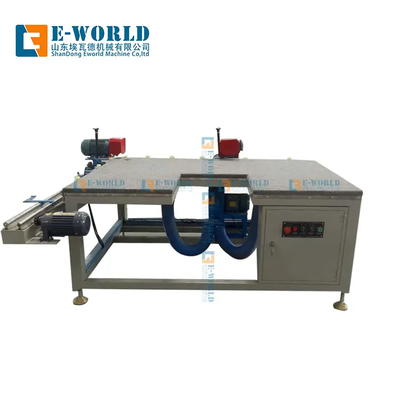 Factory price Horizontal LOW-E Glass deletion machine automatic glass edging machine Air float LOW E glass edging machine