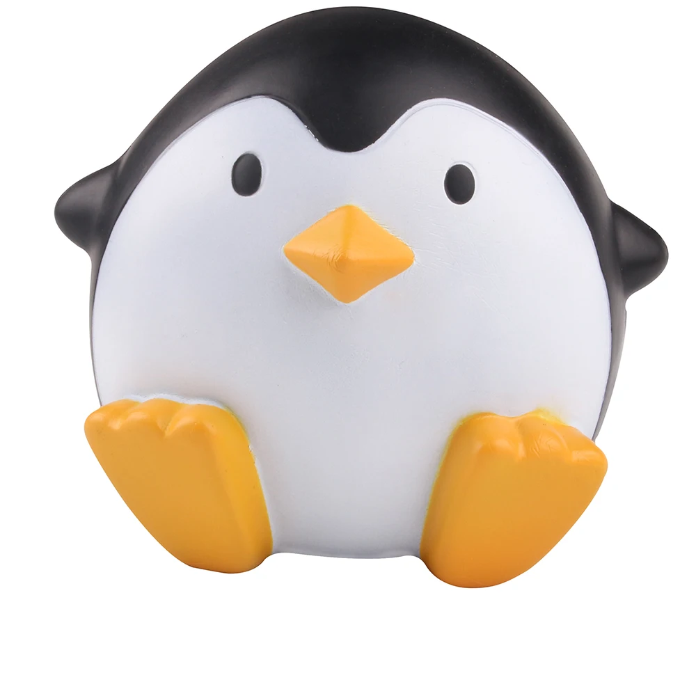 Kawaii оптовая продажа игрушка из пенополиуретана для маленького пингвина мягкая снятия стресса с индивидуальным логотипом рекламные подарки шары