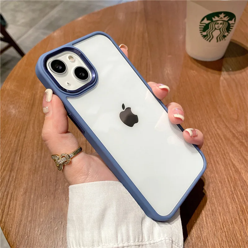 Amazon Hot Transparent Clear Shockproof TPU Phone Case New Back Cover for iPhone 11 12 13 Pro Max