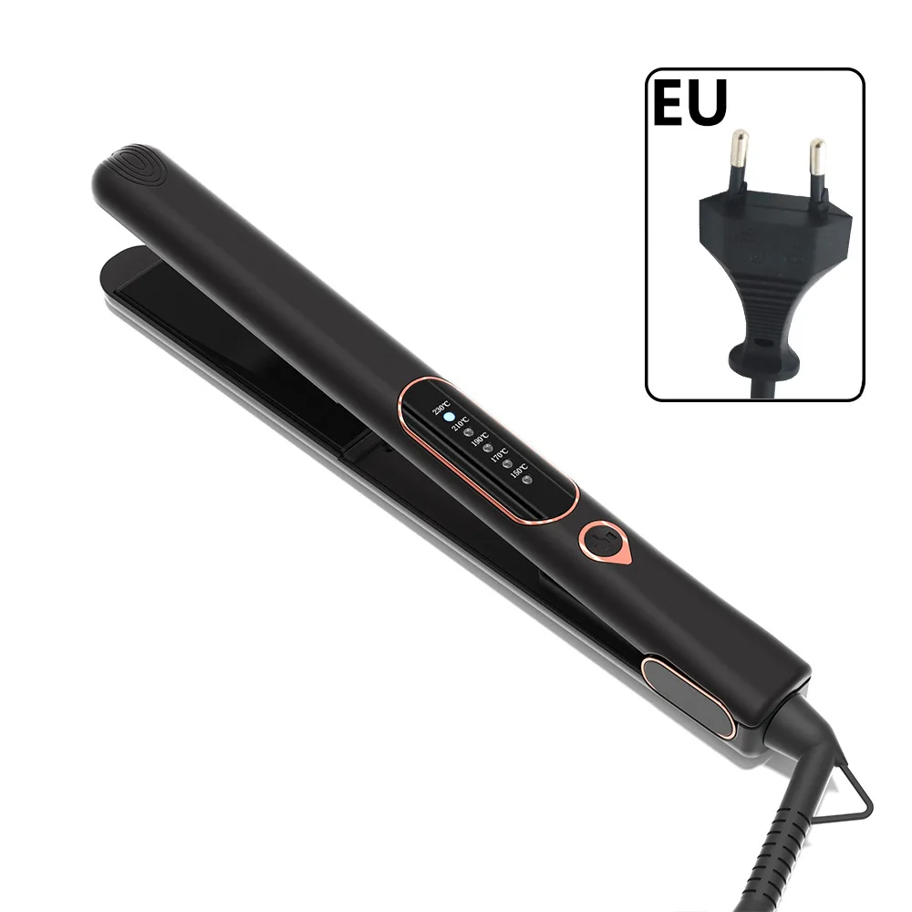 IFINE Beauty New arrival 2-in-1 500f super high temperature professional hair straightener&curler with 1 inch ceramic flat iron