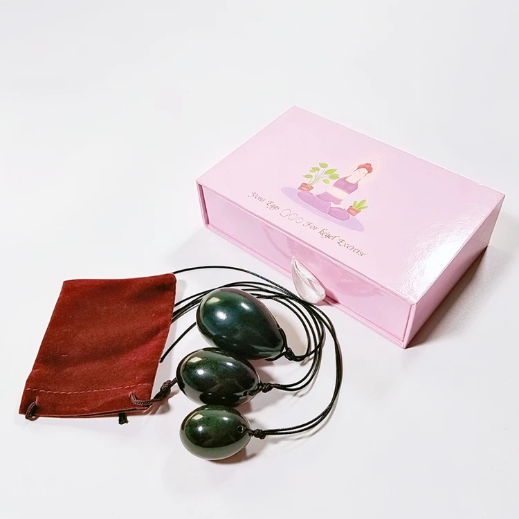 Gemstones Best sale hot selling the collectibles Drilled Yoni Eggs Quartz Jade Egg for fengshui decoration