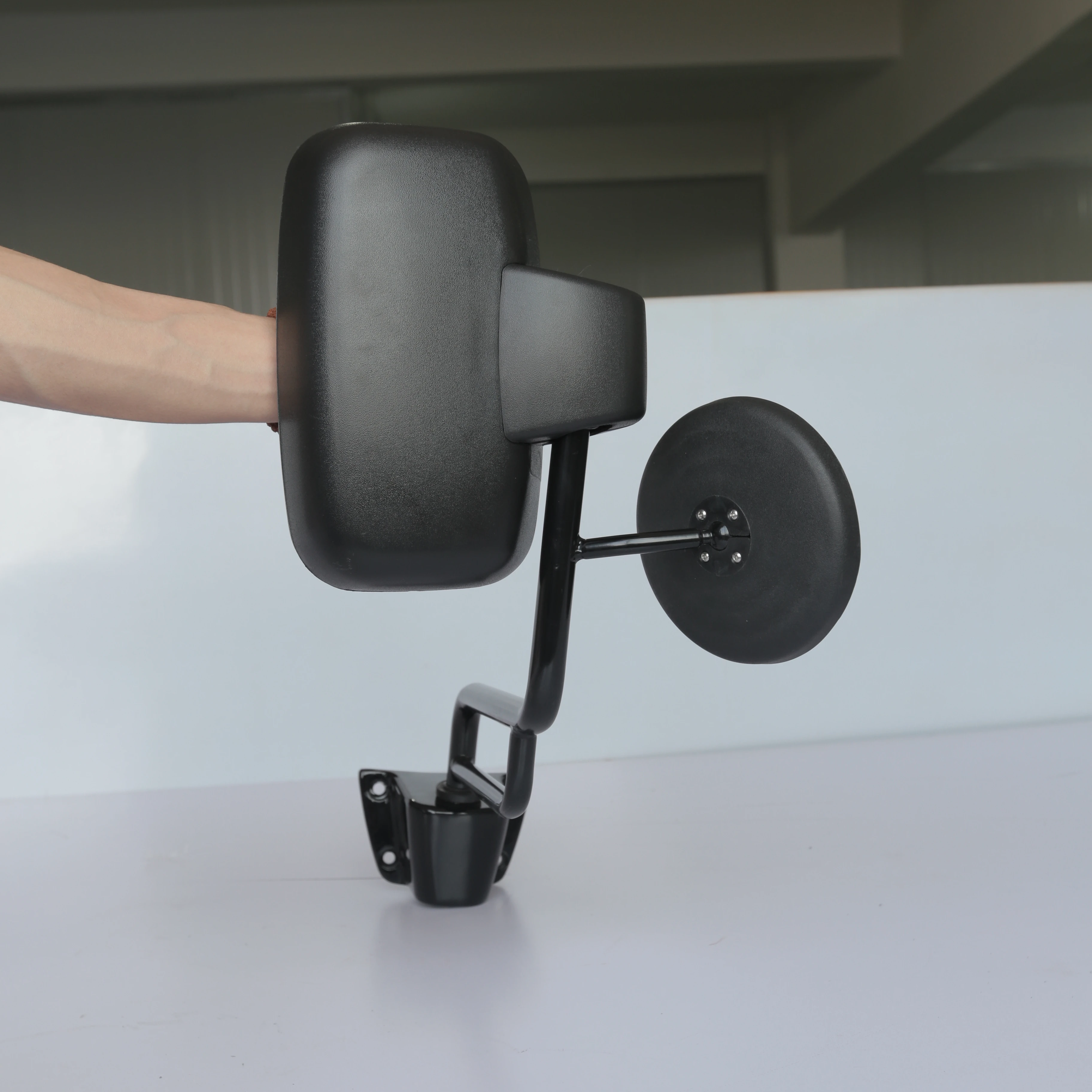 factory hot sales luxury bus side mirror all black kw93 for JAC bus Asia star rear view mirror