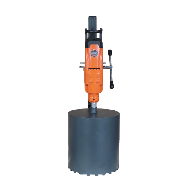 Cayken DK-250/2E diamond core drill with variable speed and external water seal and Aluminum alloy drill stand