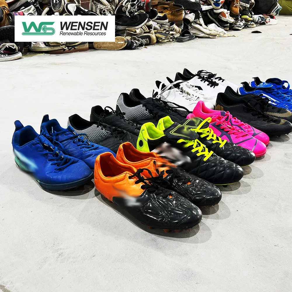 Wholesale Chinese Branded Second Hand Soccer Shoes Ukay Ukay  Football Boots In Bulk