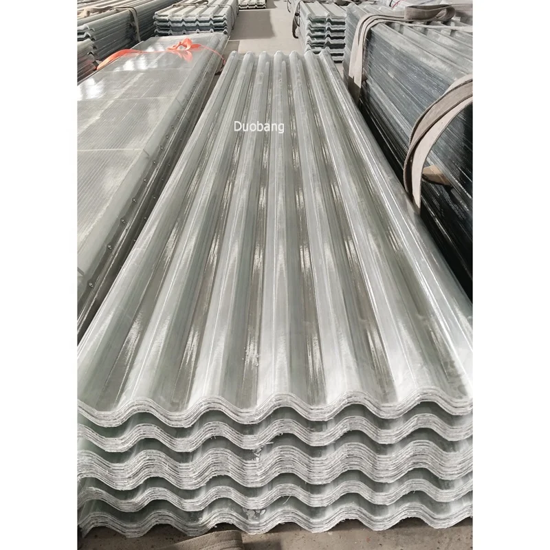 Frp Lighting Panels Fiberglass Corrugated Plastic Roofing Sheets FRP Panel