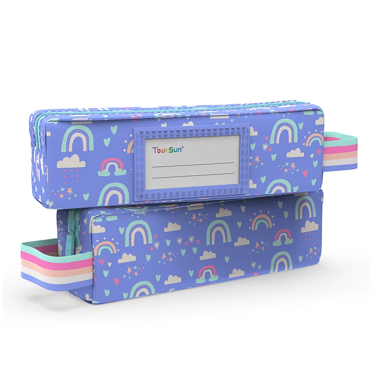 New Zipper School Pencil Bags Small Size 3d Eva Kawaii Cute School Kids A Pencil Case