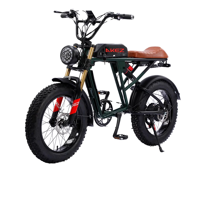 Warehouse Fat Tire Electric Bike  E bike Price 48V10AH/15AH/30AH Battery Electric Bicycle