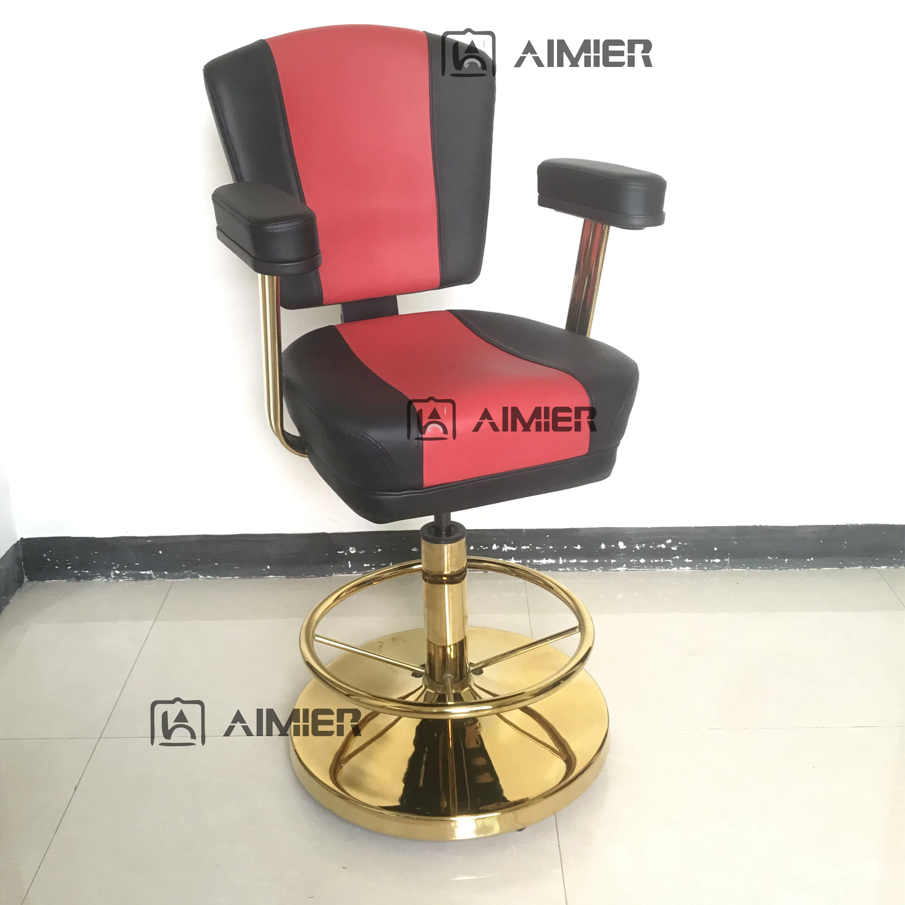 Black Vip Luxury Casino Chair Stainless Steel Slot Machine Chairs